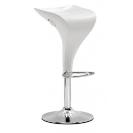 Taburete BONDY, diseño, abs color blanco