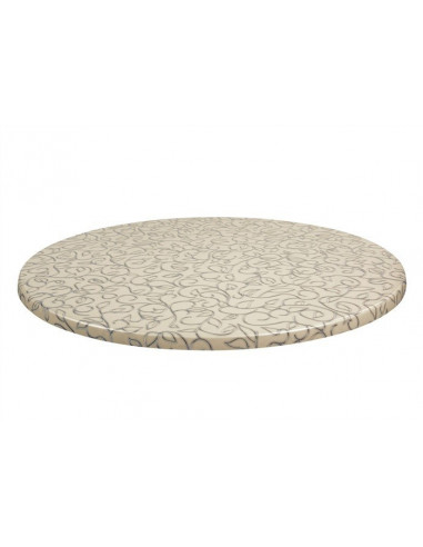 Tablero de mesa Topalit, FILO 132, 70 cms de diámetro*.