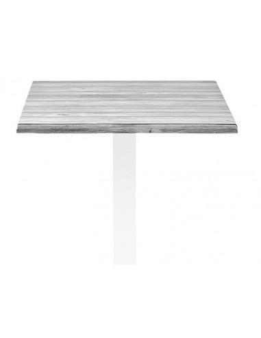 Tablero de mesa Werzalit Alemania, ANTIQUE WHITE 202, 80 x 80 cms*