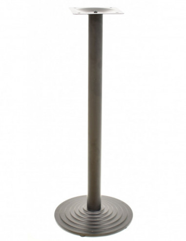 Base de mesa EBRO, alta, negra, 43 cms de diámetro, altura 110 cms