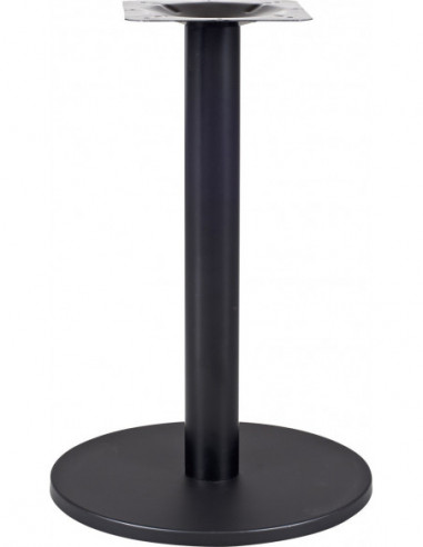 Base de mesa BOHEME, negra, 43 cms de diámetro, altura 72 cms