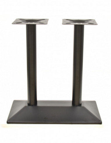 Base de mesa SOHO, rectangular, negra, base de 70 x 40 cms, altura 72 cms