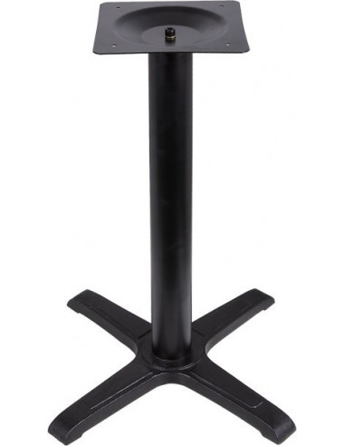 Base de mesa CARIBE, negra, base de 56 x 56 cms, altura 72 cms