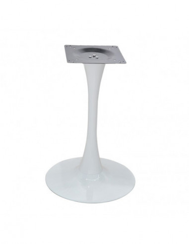 Base de mesa TULIP (TO), blanca, base de 50 cms de diámetro, altura 70 cms