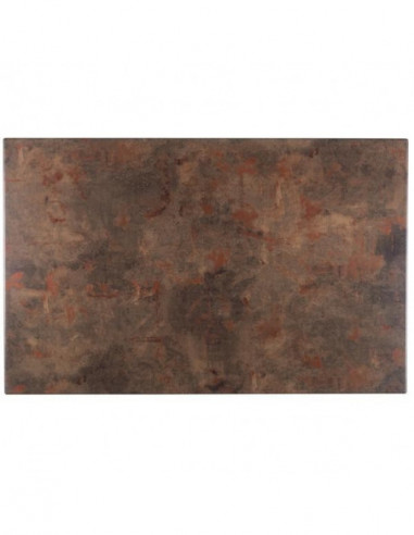 Tablero de mesa Werzalit-Sm, MARRÓN ÓXIDO 223, 120 x 80 cms*