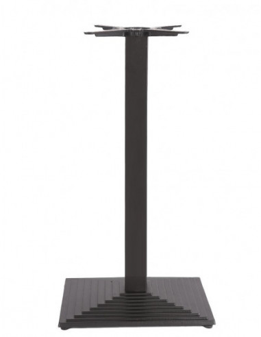 Base de mesa TIBER, alta, negra, base de 55 x 44 cms, altura 110 cms