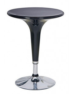 Mesa PANAMÁ ( L ), regulable en altura, abs negro