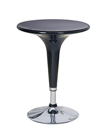 Mesa PANAMÁ ( L ), regulable en altura, abs negro