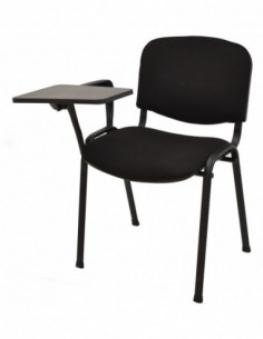 Silla NIZA NEW AM, brazo pala a derecha, chasis negro,...