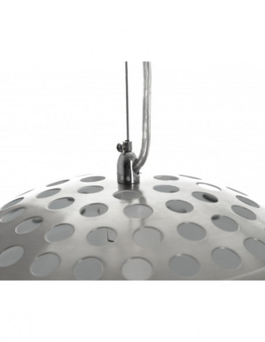 Lámpara ARC, colgante, diseño, cromado satinado