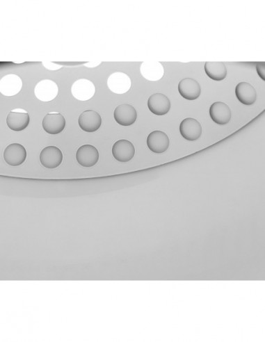 Lámpara ARC, colgante, diseño, cromado satinado