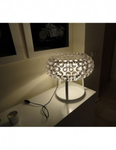 Lámpara ITALICA 50, sobremesa, acrílica, transparente, 50...