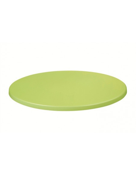 Tablero de mesa Topalit, VERDE LIMA 408, 70 cms de diámetro*.