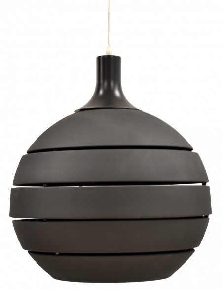 Lámpara CEPHEY, colgante, aluminio, color negro