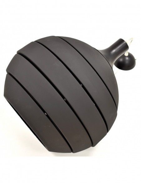 Lámpara CEPHEY, colgante, aluminio, color negro