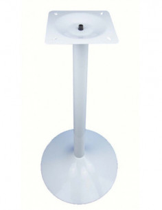 Base de mesa CRISS, alta, blanca, base de 45 cms de...