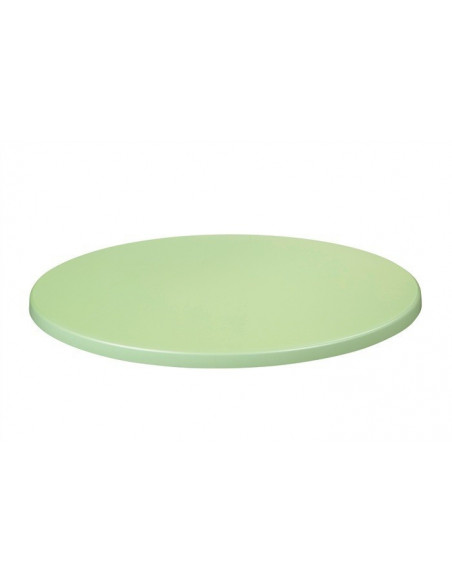 Tablero de mesa Topalit, VERDE 405, 70 cms de diámetro*.