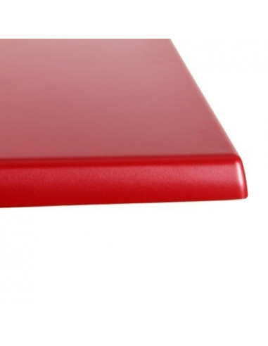 Tablero de mesa Werzalit Alemania, ROJO 328, 70...