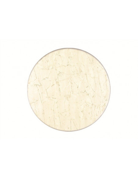 Tablero de mesa Werzalit - 070 Mármol Blanco