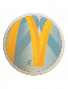 Tablero de mesa Werzalit - Ejemplo Logo MC Donalds