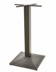 Base de mesa ELBA, negra, base de 44x44 cms, altura 72 cms