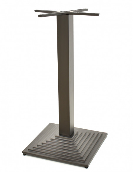 Base de mesa ELBA, negra, base de 44x44 cms, altura 72 cms