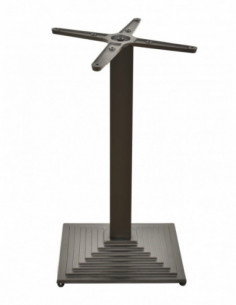 Base de mesa ELBA, negra, base de 44x44 cms, altura 72 cms 2