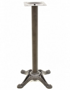 Base de mesa RÓDANO, alta, fundición, negra, base de 58 x... 2