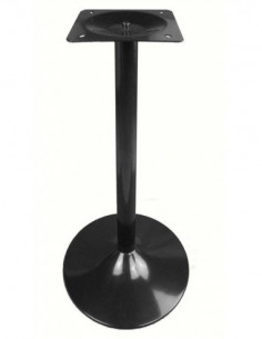 Base de mesa CRISS, alta, negra, base de 45 cms de...