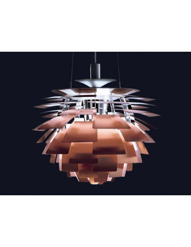 Lámpara ARTIC, aluminio, cobre, 70 cms. de...