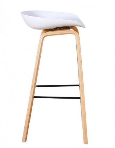 Taburete AWAK (TO), madera curvada, asiento...