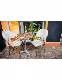 Tablero de mesa Werzalit Alemania, BABYLON 213, 70 cms de... 2