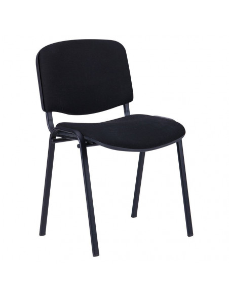 Silla NIZA NEW AM, chasis epoxi negro, tejido A1, color negro