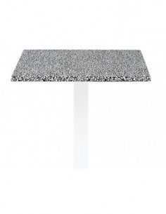 Tablero de mesa Werzalit Alemania, PIAZZA 102, 80 x 80 cms*