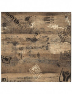 Tablero de mesa Werzalit-SM, EX WORKS 122, 80 x 80 cms*