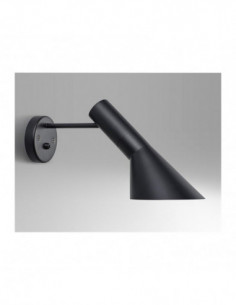 Lámpara JACOB, aplique de pared, negra 2