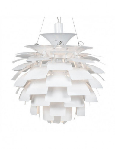 Lámpara ARTIC, aluminio, blanca, 60 cms. de...