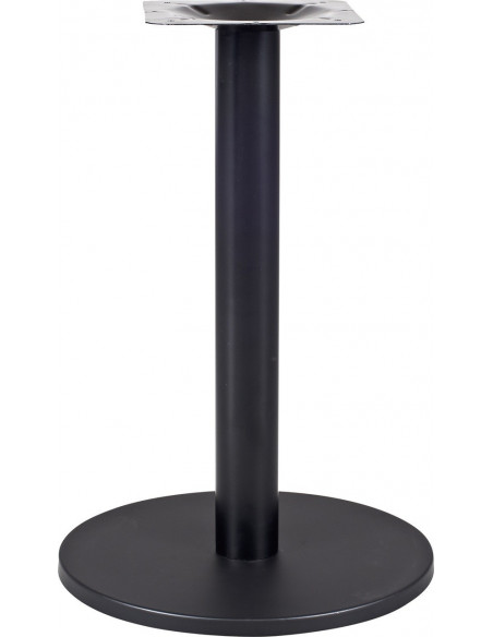 Base de mesa BOHEME, negra, 43 cms de diámetro, altura 72 cms