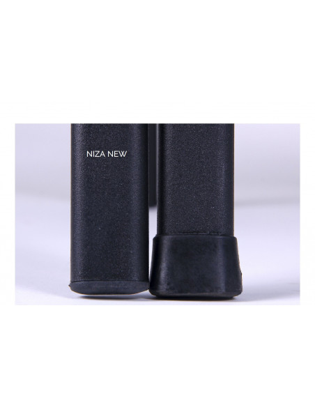 Silla NIZA NEW AM, chasis cromado, tejido A1, color negro*
