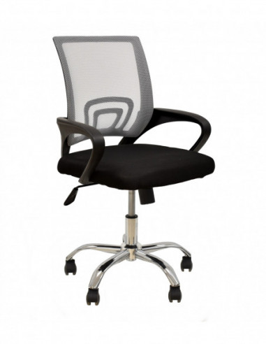 Sillón de oficina FISS NEW (M), negro,...