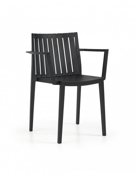 Sillón CHOPIN, apilable,  polipropileno blanco*