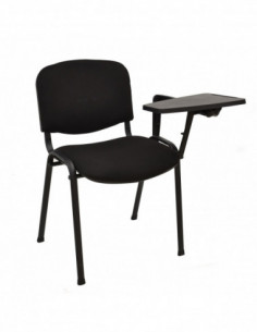 Silla NIZA NEW AM, brazo pala a izquierda, chasis negro,...