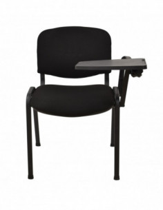 Silla NIZA NEW AM, brazo pala a izquierda, chasis negro,... 2