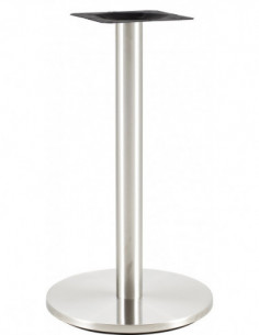 Base de mesa BENAGIL, acero inoxidable, 45 cms de...