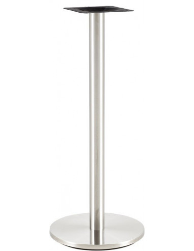 Base de mesa BENAGIL, alta, acero inoxidable,...