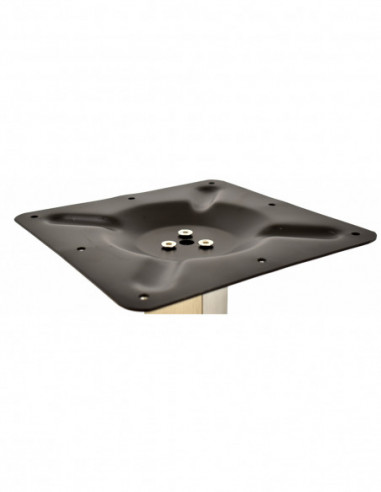 Base de mesa IPANEMA, alta, acero inoxidable, base de 45 x 45 cms, altura 110 cms