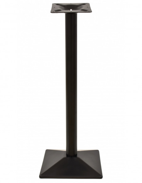 Base de mesa SOHO, alta, negra, base de 40 x 40 cms, altura 110 cms