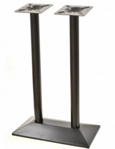 Base de mesa SOHO, alta, rectangular, negra, base de 70 x... 2