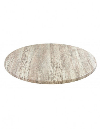 Tablero de mesa Werzalit-Sm, MONTPELLIER 214, 60 cms de diámetro*.