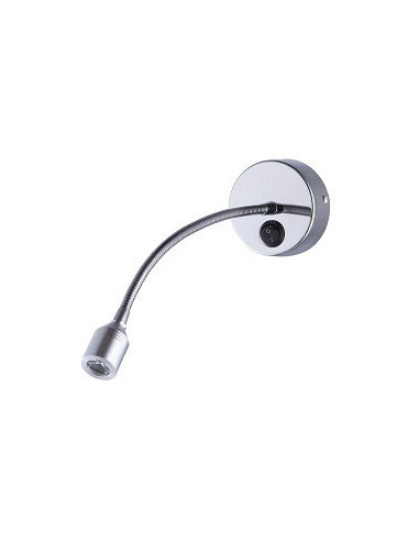 Lámpara WL-I502, aplique, cromado, lectura led